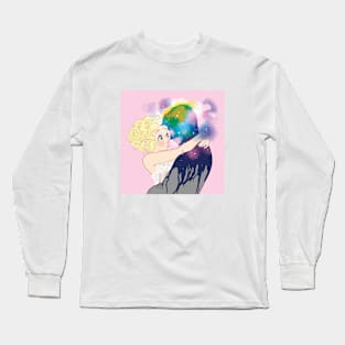 Nebula Boyfriend Long Sleeve T-Shirt